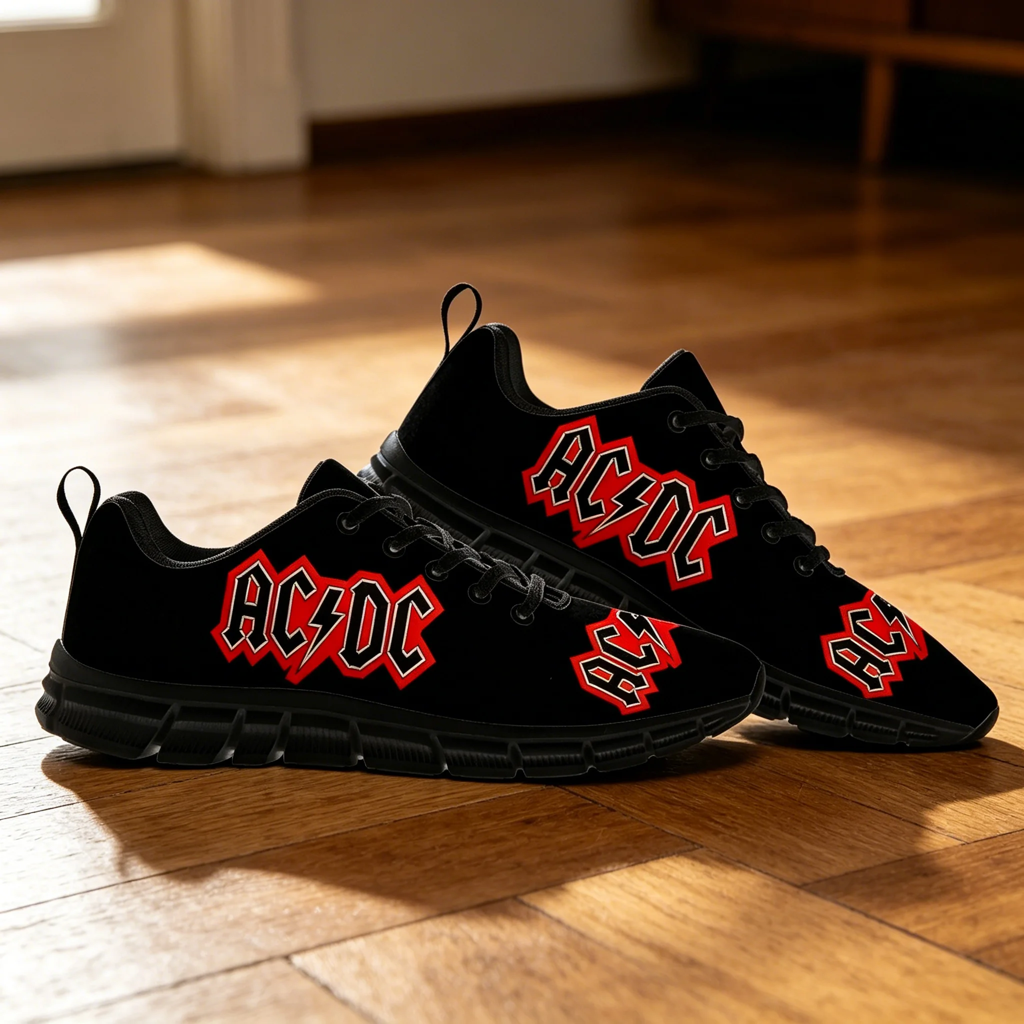 AC/DC Band Logo Print Sneakers – Men'S Shoes Dc Bewertung und Preis
