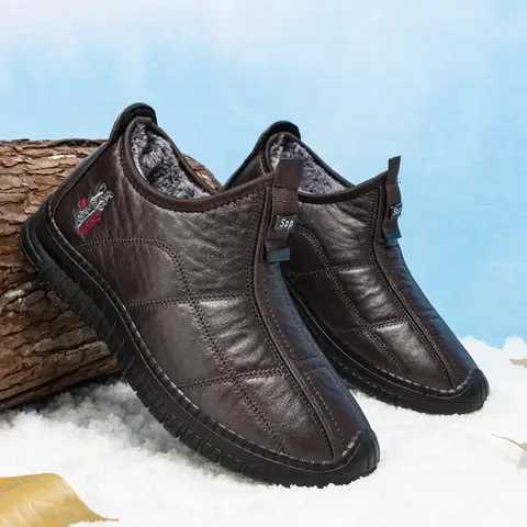 फैशन पुरुषों के जूते आरामदायक पुरुषों के जूते बहुमुखी पुरुषों के आरामदायक जूते एंटी-स्लिप प्लेटफ़ॉर्म जूते स्लिप ऑन पहनने के लिए प्रतिरोधी ज़ापाटोस 10 best sales पुरुषों के प्लेटफ़ॉर्म बूट - №6