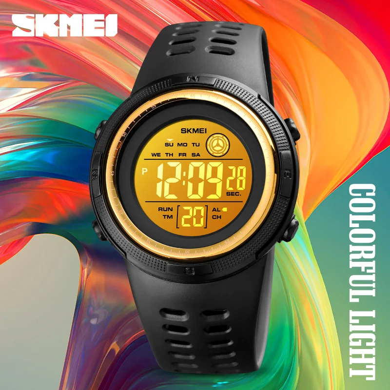 Đồng Hồ Nam Nữ Đồng Hồ Thể Thao Thời Trang Chronos Đếm Ngược LED Chống Thấm Nước Đồng Hồ Kỹ Thuật Số Người Đàn Ông Quân Sự Đồng Hồ Đeo Tay Đồng Hồ Relogio Masculino