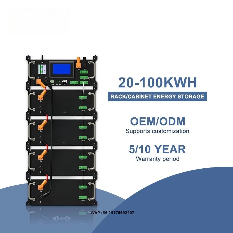 EITAI Stackable 500V 600V Lifepo4 High Voltage Battery Cabinet 100Ah 200Ah 40Kwh 50Kwh 60Kwh 100Kwh Lithium Ion Battery Pack
