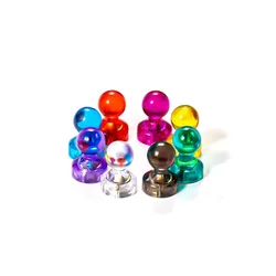 10 Pcs Push Pin Magnet Pushpin Office Pushpin Strong Neodymium Cone Magnet Super Refrigerator Sticker Magnetic Pushpin