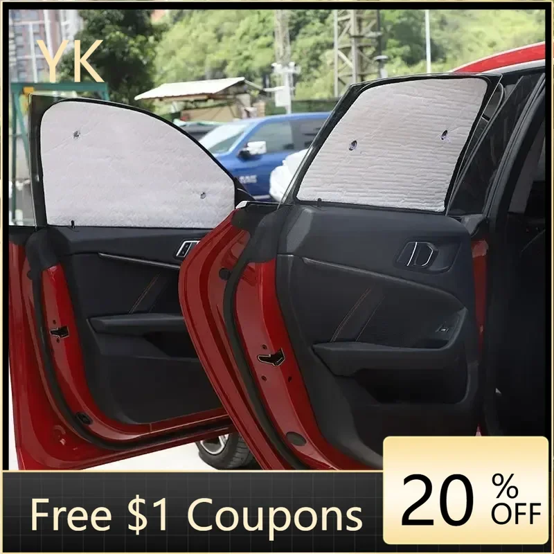 

Aluminum Foil Car Sunshield Front Windshield Full Window Glass Sun Protection Parasol Car Accessories For BMW 2 Series F44 20-23