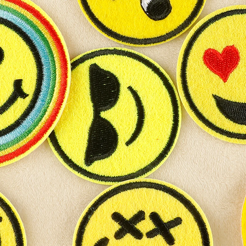 21 Teile/los Diy Eisen Auf Patches Für Kleidung Jacke Rucksack Gestickte Thermische Nähen Kinder Parches Nette Aufkleber Ausdruck Stoff – Detail 4