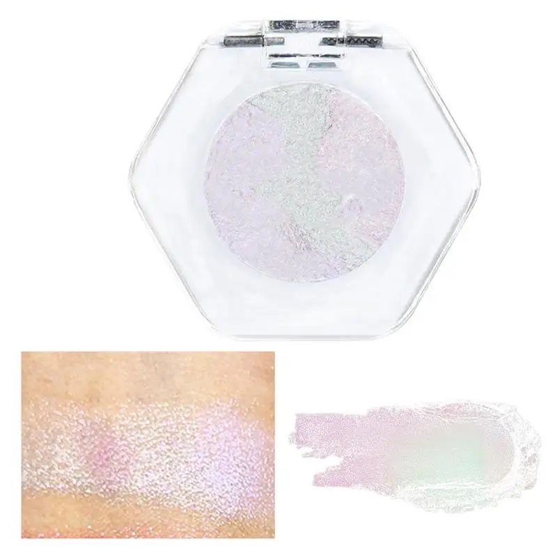 Prachtige Glitter Oogschaduw Diamant Shimmer Body Face Art Make-Up Blijvende Glinsterende Oogschaduw Make-Up Palet Oogpigmenten