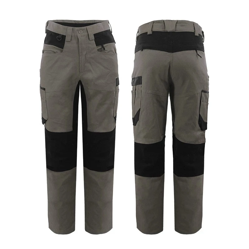 Wear Resistant Work Pant Man Multi-pocket Straight Cargo Trousers Outdoor Jogging Tactical Pants Spring Autumn Casual Trousers