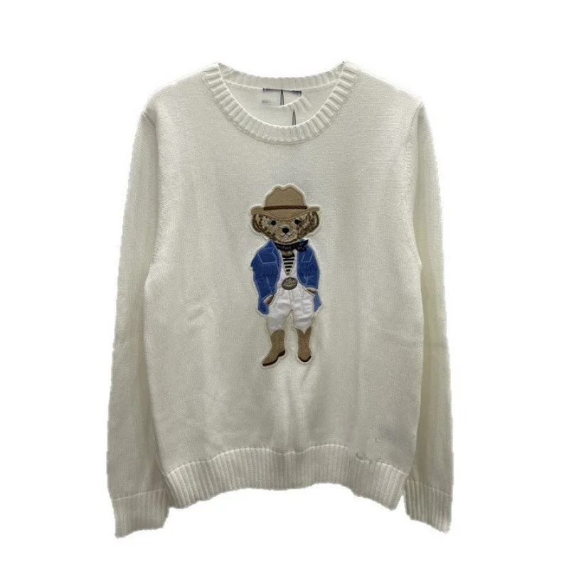 เสื้อสเวตเตอร์คอกลมผสมขนสัตว์น้ำหนักเบาสำหรับผู้หญิง - เสื้อถักแขนยาว เนื้อนุ่ม ระบายอากาศได้ดี สไตล์ลำลองหรูหรา