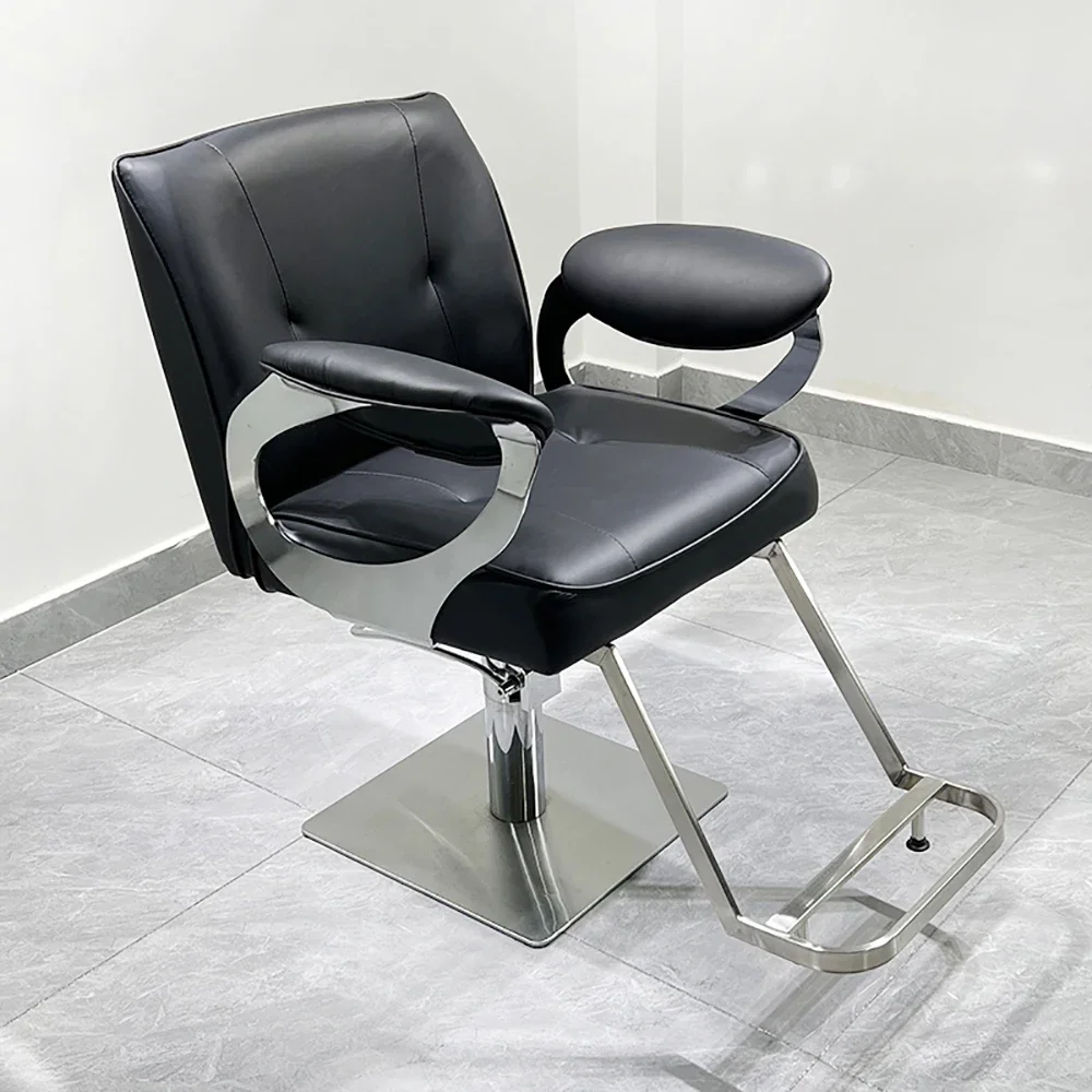 Simple Delicacy Barber Chair Modern Trendy Luxury Ergonomic Hairdresser Chair Comfortable Salon Kapperstoel Hair Furniture