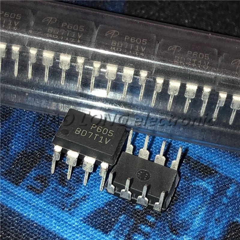 

100PCS/LOT P605 AOP605 DIP-8 LCD power management chip