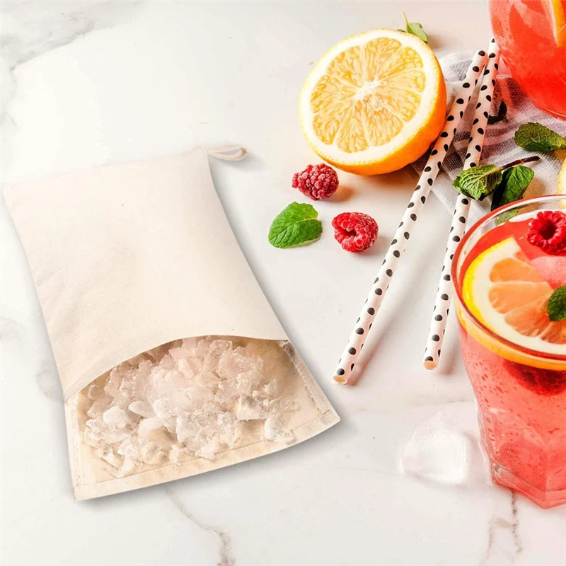 

ASDS-Lewis мешок для льда, набор для бородавок, дробилка для льда, набор холщовых мешков для дробления льда, аксессуары для барных инструментов для дома, барменты, 4 шт.