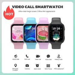 2024 New  Smart LBS WIFI Tracker Location Watch for Kids Child Anti-Lost Tracker Video Call 700mAh Battery Kids SmartWatch