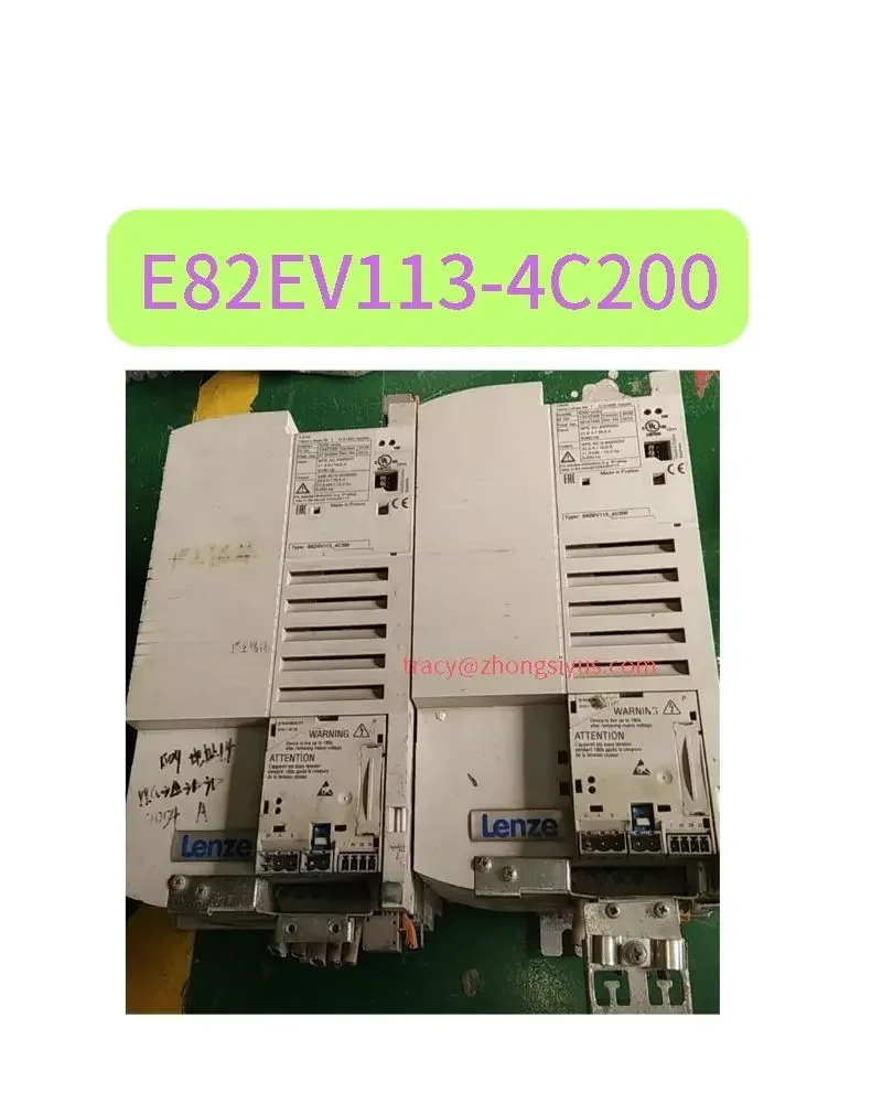 

Инвертор E82EV113-4C200 испытался на исправность, нормальная работа.