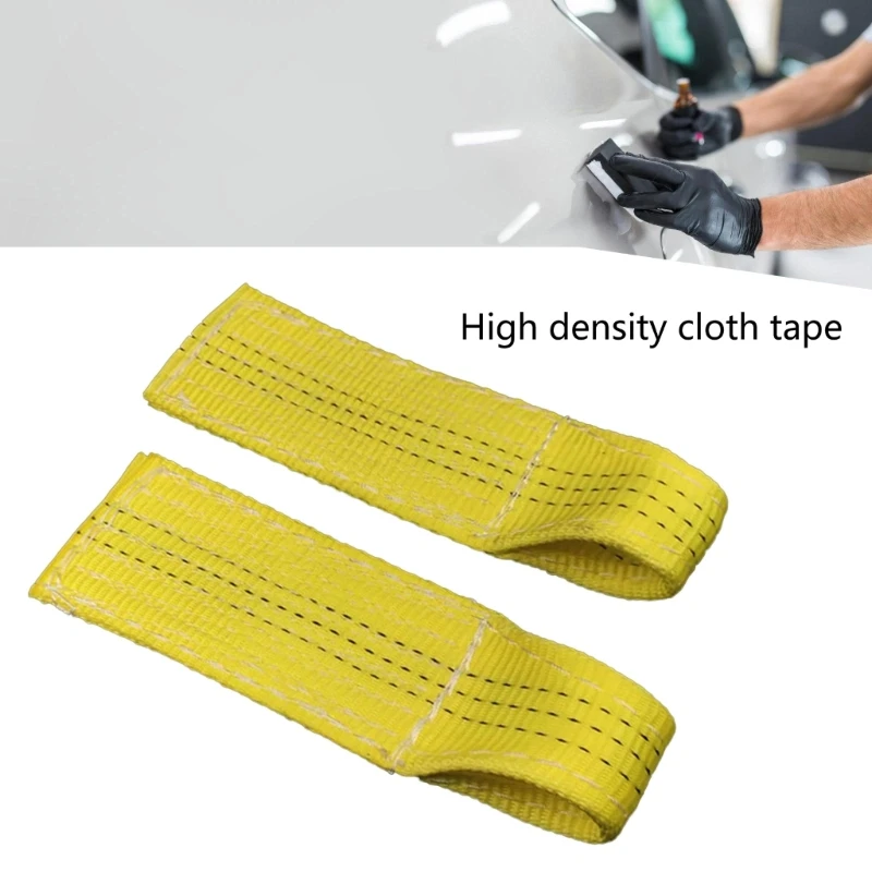 Car Paint Dent Repair Puller Tool Handle Lifter Cloth Tab Body Repair Dent Remover Tool Nylon Belt 40GF