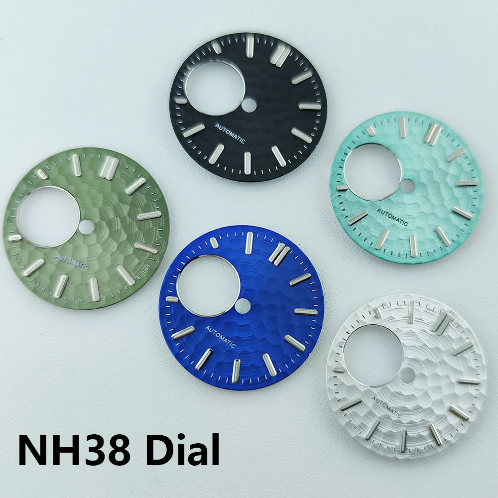 

NEW NH38 dial watch dial hollow dial custom logo men's watch suitable for NH series movement watch accessories