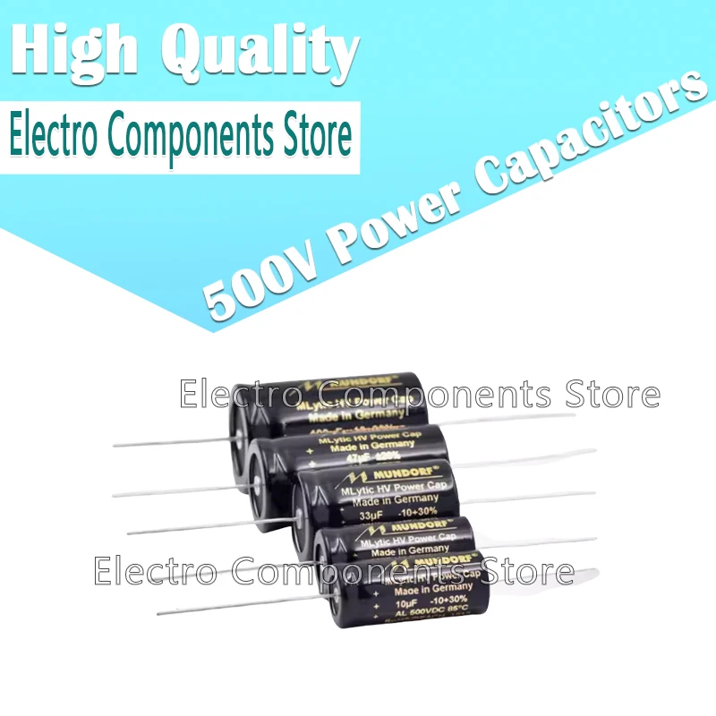 

500V Power Capacitors MLytic HV Power Cap 10uf 22uf 33uf 47uf 100uf 16*39 21*36 25*38 25*49 30*49