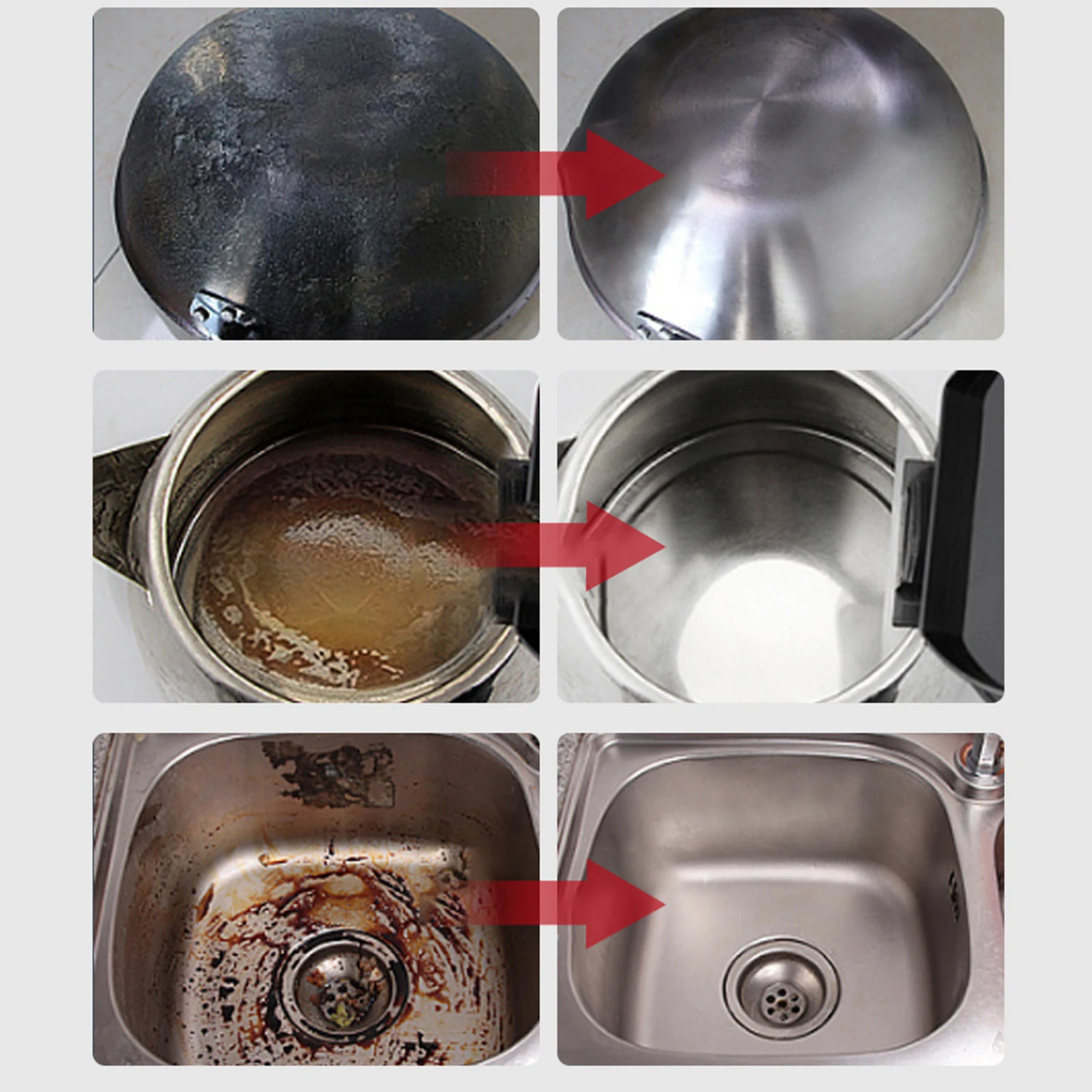 

Чистящая паста из нержавеющей стали с небразивным кремом для формулы, подходящая для домашней кухни