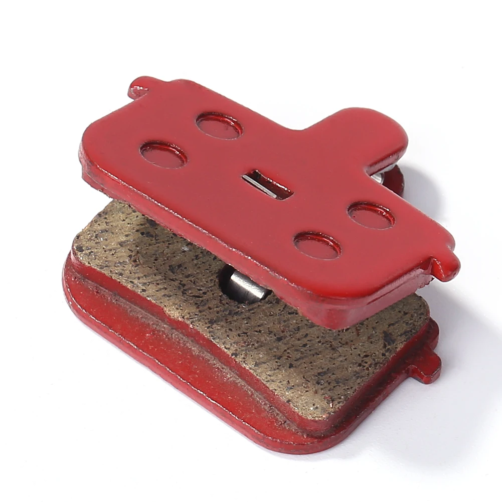 1 Pair Mountain Bicycle Disc Brake Pads Replacement No Noise Bike Semi-Metallic Cycling Brake Pads Cycling Accessories