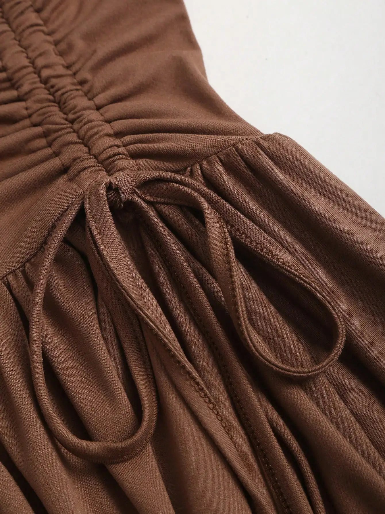 Sweetra Wasteland Vintage Style Punk asymétrique taille cintrée couleur Mauve conception Unique femmes Mini robe