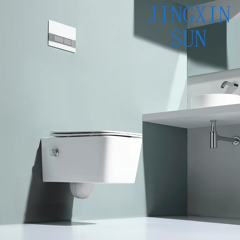 Modern Design Square Shape Toilets With Built-in Bidet Toilet Bowl With Bidet Toilet With Bidet Integrated