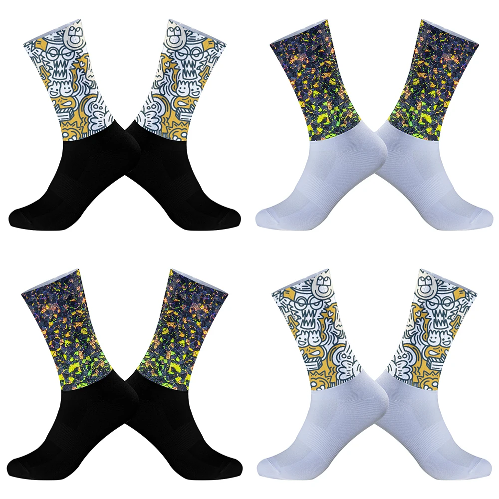 

2024 New Summer Cycling Socks Bike Team Aero Socks Road Bicycle Socks Outdoor Racing Bike socks