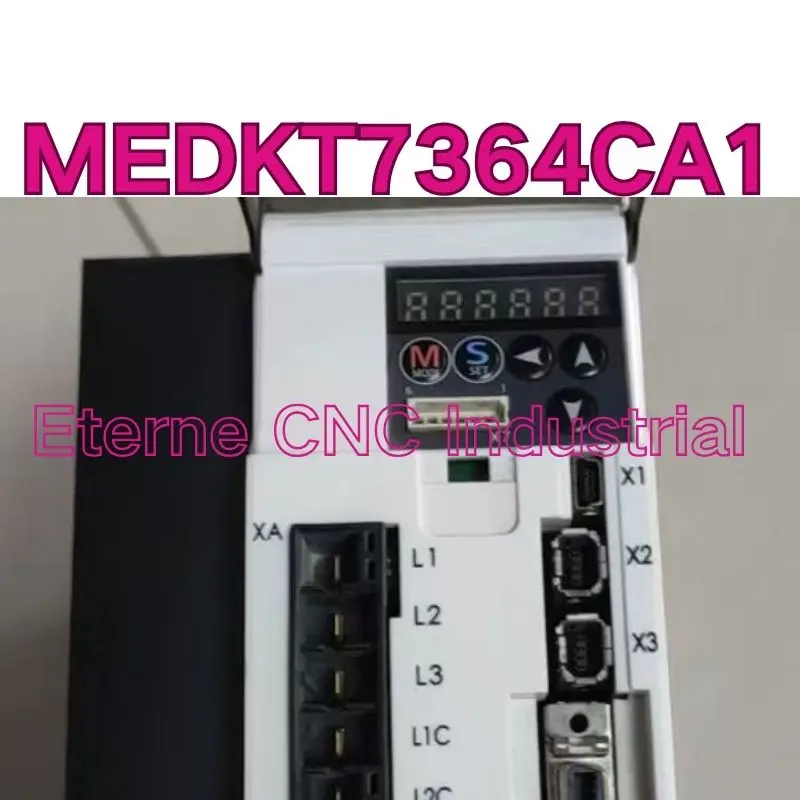 Used A5.2.5kw servo driver MEDKT7364CA1 tested OK and its function is  intact