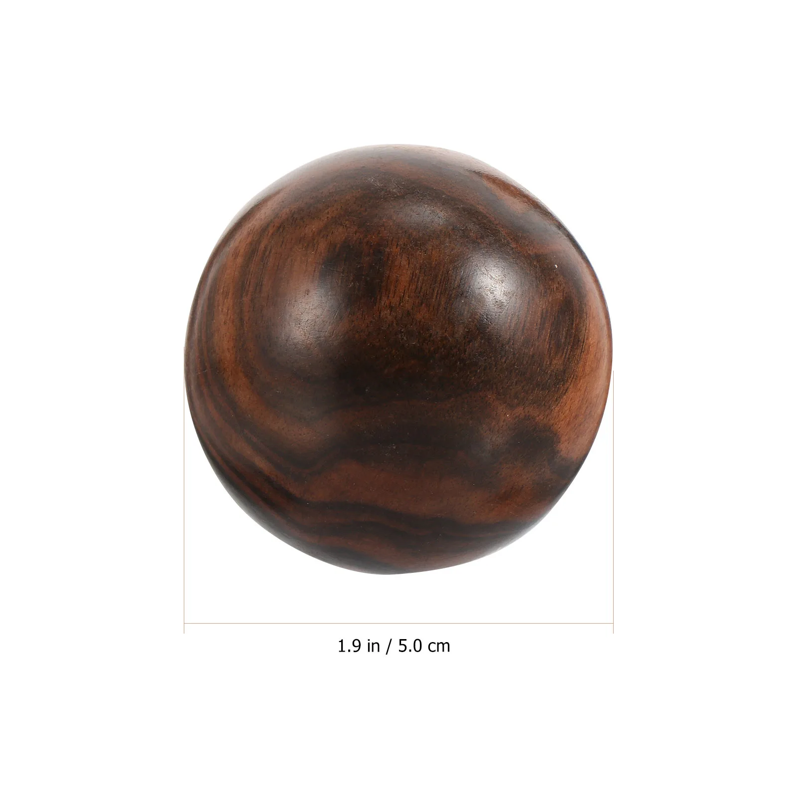 

2Pcs Wooden Hand Massage Balls Solid Wood Acupoint Massage Ball Hand Exercise Relaxation Tool for Elderly Wrist Strengthening