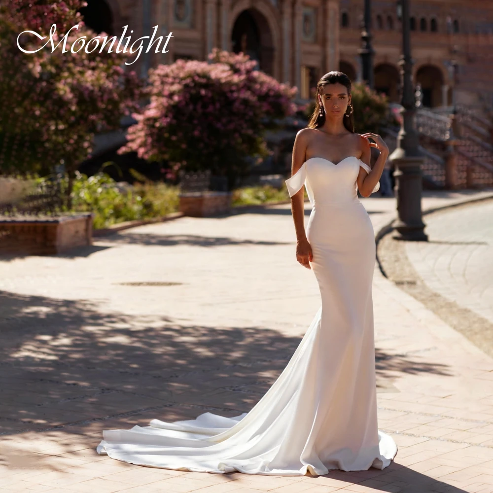 

Modern Lace Off The Shoulder Mermaid Wedding Dresses Women 2026 Sweetheart Open Back Bridal Gown Vestidos De Novia Customized