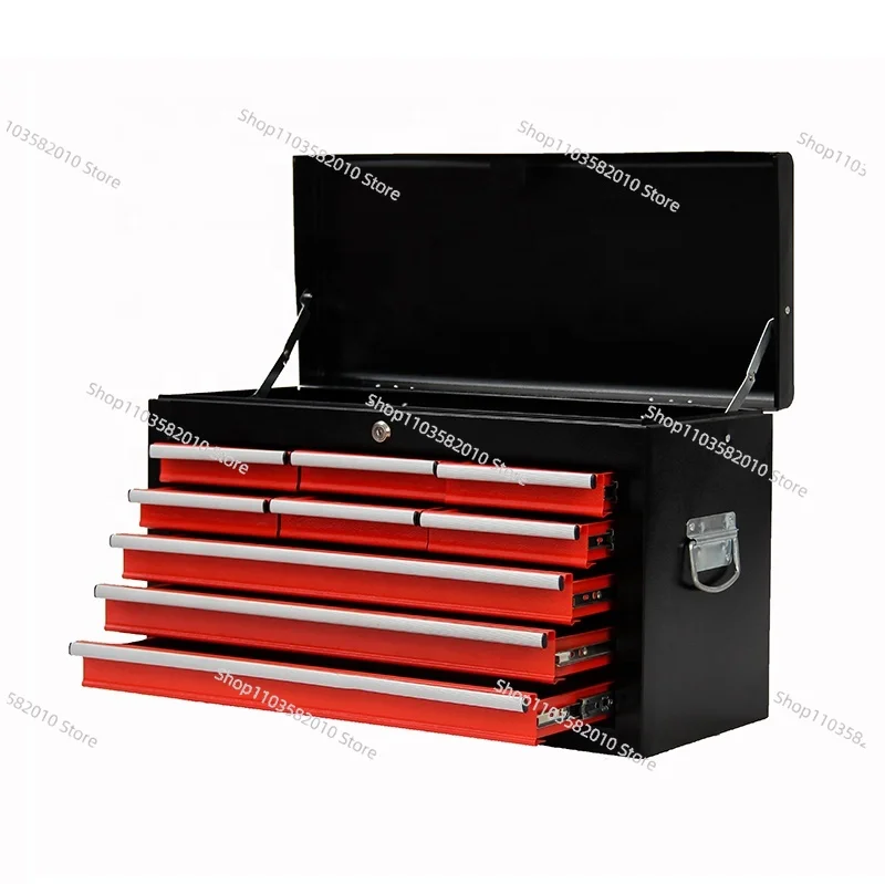 

Professional High Quality Heavy Duty 9 Drawers Tool Box With Handle