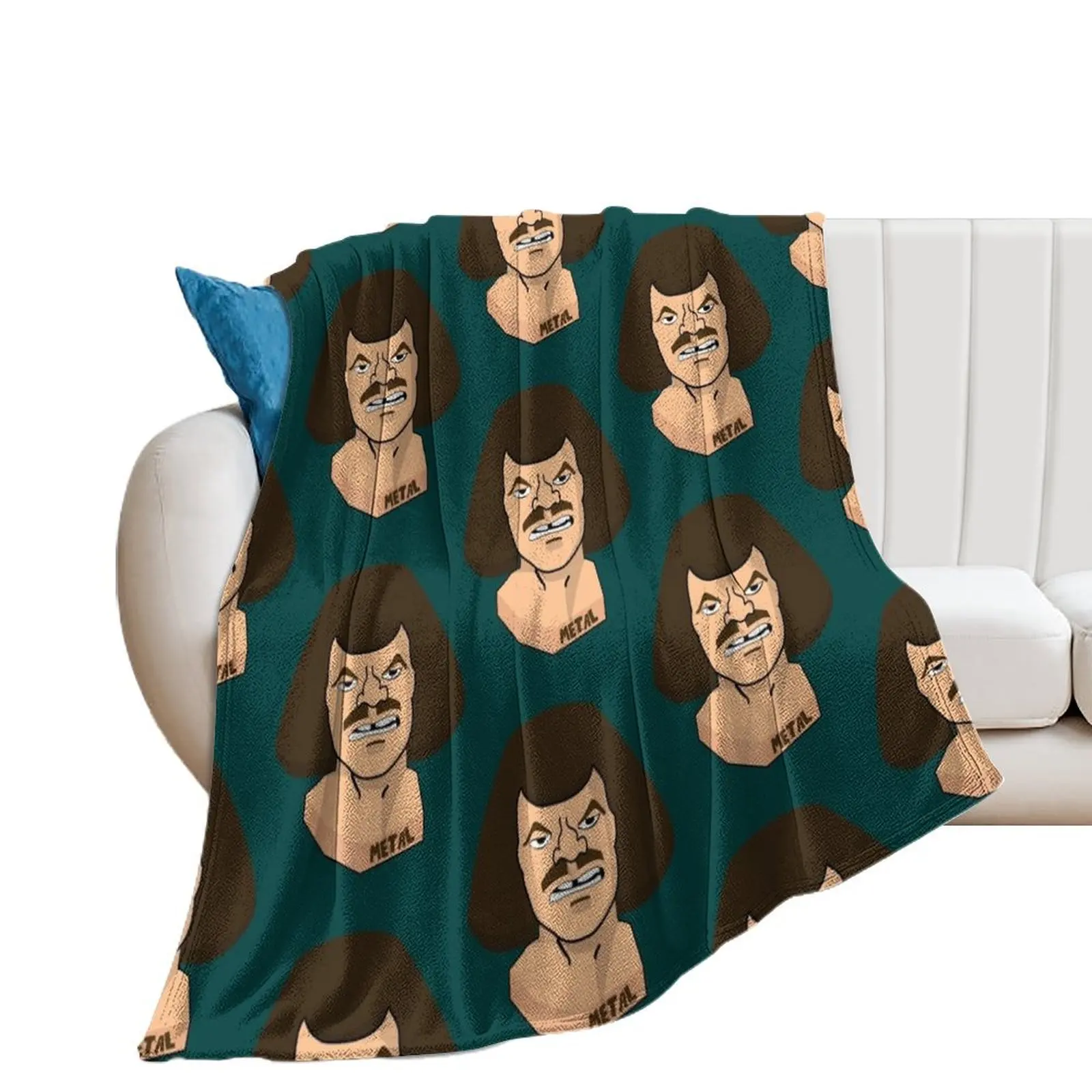 

William Murderface Statue Metalocalypse Throw Blanket warm winter For Baby Blankets