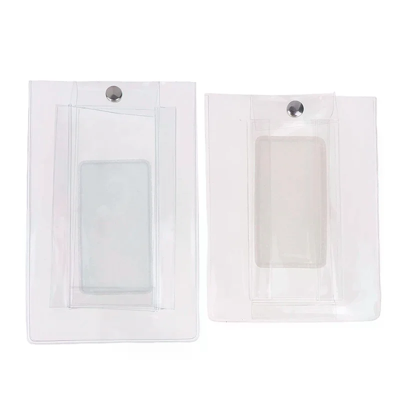 

1Pcs Transparent Plastic PVC Jewelry Snap Packaging Bags Necklace Bracelet Dustproof Oxidation Watch Gift Storage Pouch