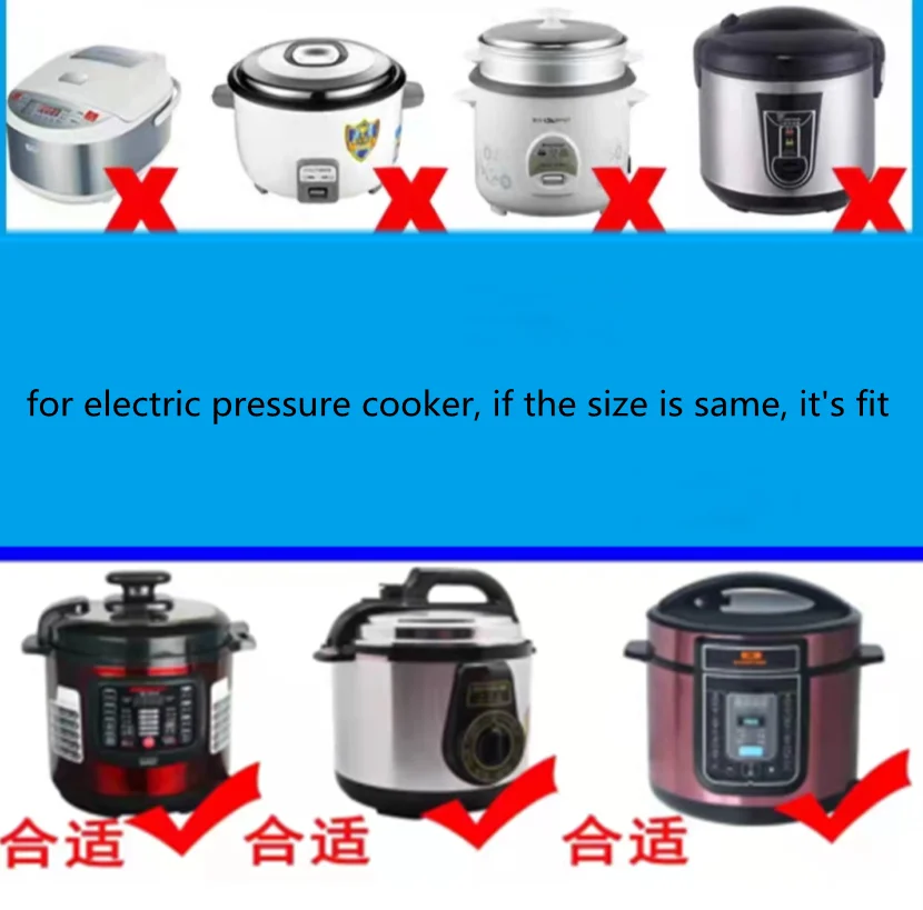 Electric Pressure Cooker Bowl for Multicooker, 2L/2.5L/2.8L/4L/5L/6L