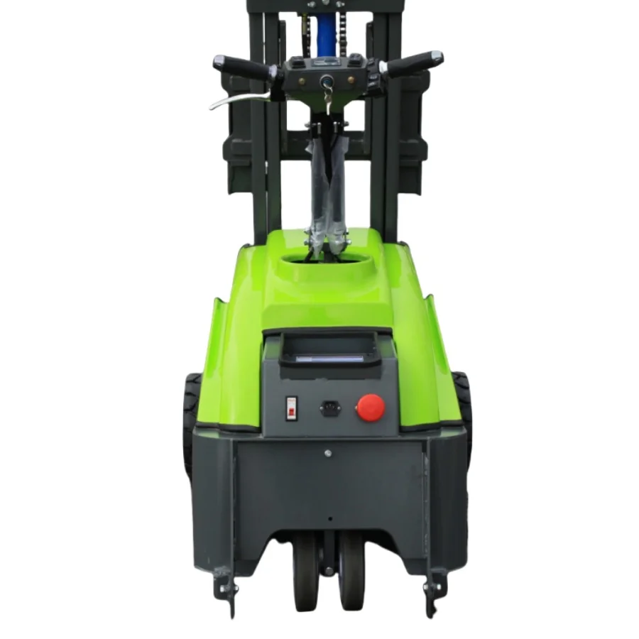 Mini Hand-Powered Battery Forklift Truck 400kg Capacity for Farm Warehouse Use Featuring Lifter Pump Engine Motor Mast New