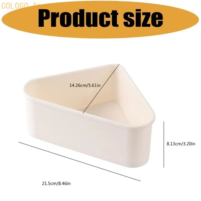 Kitchen Sink Corner Draining Basket for Produce, Tableware, and Draining Tasks D0LD 5