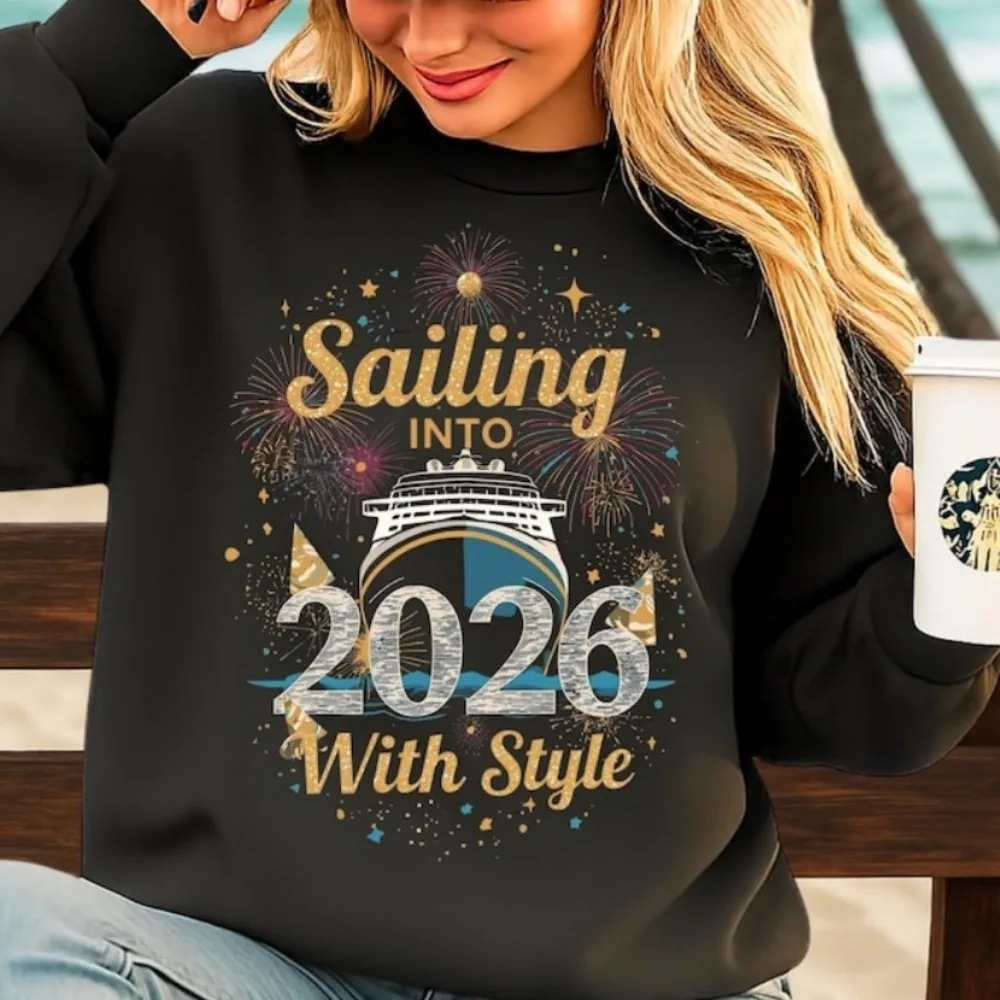 2026年をスタイリッシュに迎える スウェットシャツとフーディー 新年グラフィックセーター 男女兼用 ドロップショルダー トラックスーツ