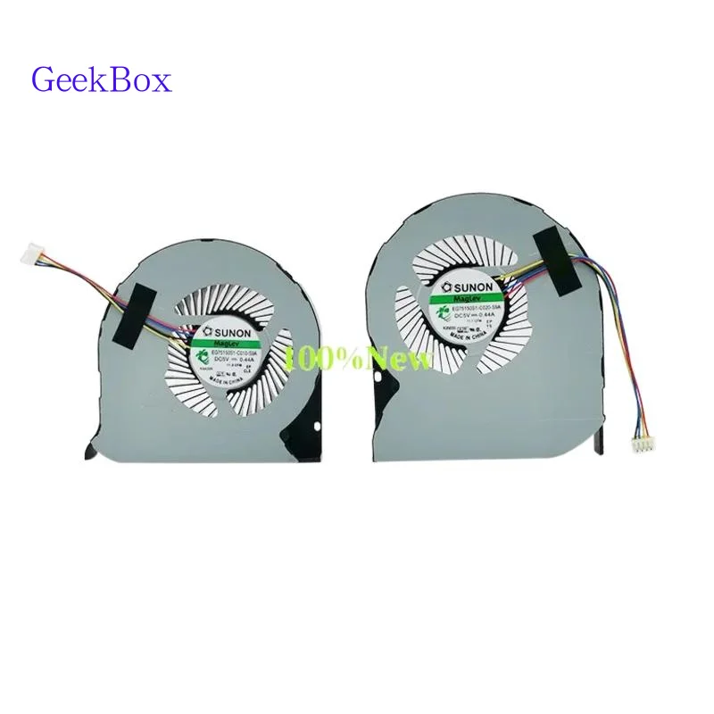 

GK NEW CPU Cooling Fan GPU FAN for DELL Precision 7510 M7510 7520 M7520 044PG6 0XNTR8 EG75150S1-C020-S9A EG75150S1-C010-S9A