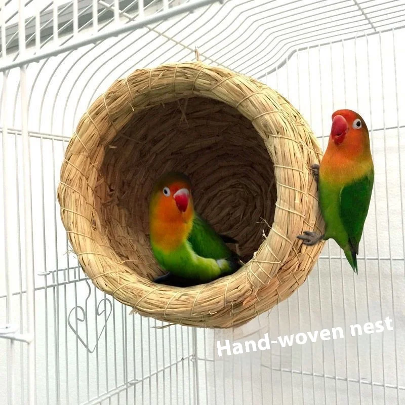 

Straw bird's nest, tiger skin, Xuanfeng, peony, parrot, pearl,, rutin breeding, grass nest, warm supplies for winter