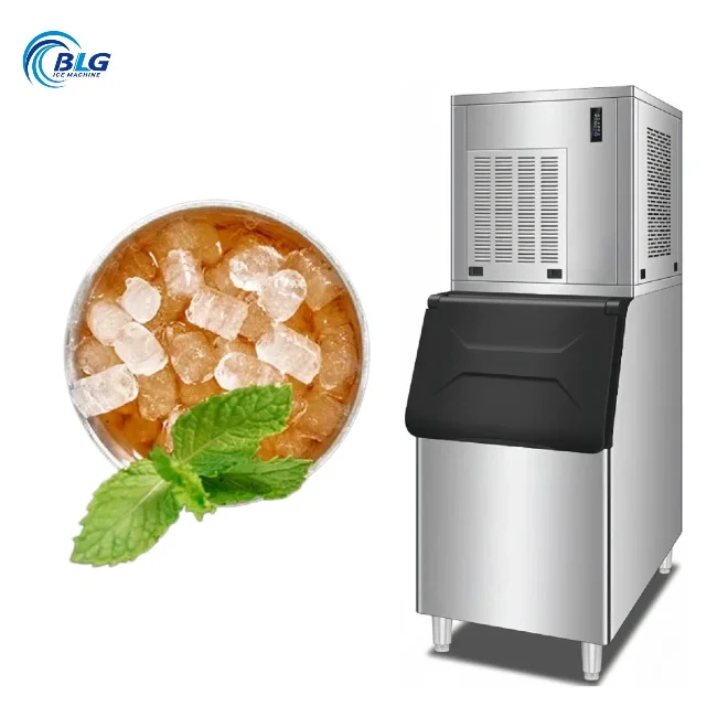 nugget ice maker maquina de hielo en granulado nugget ice machine Grain Chewblet Cubelet pellet ice machine for restaurant bar