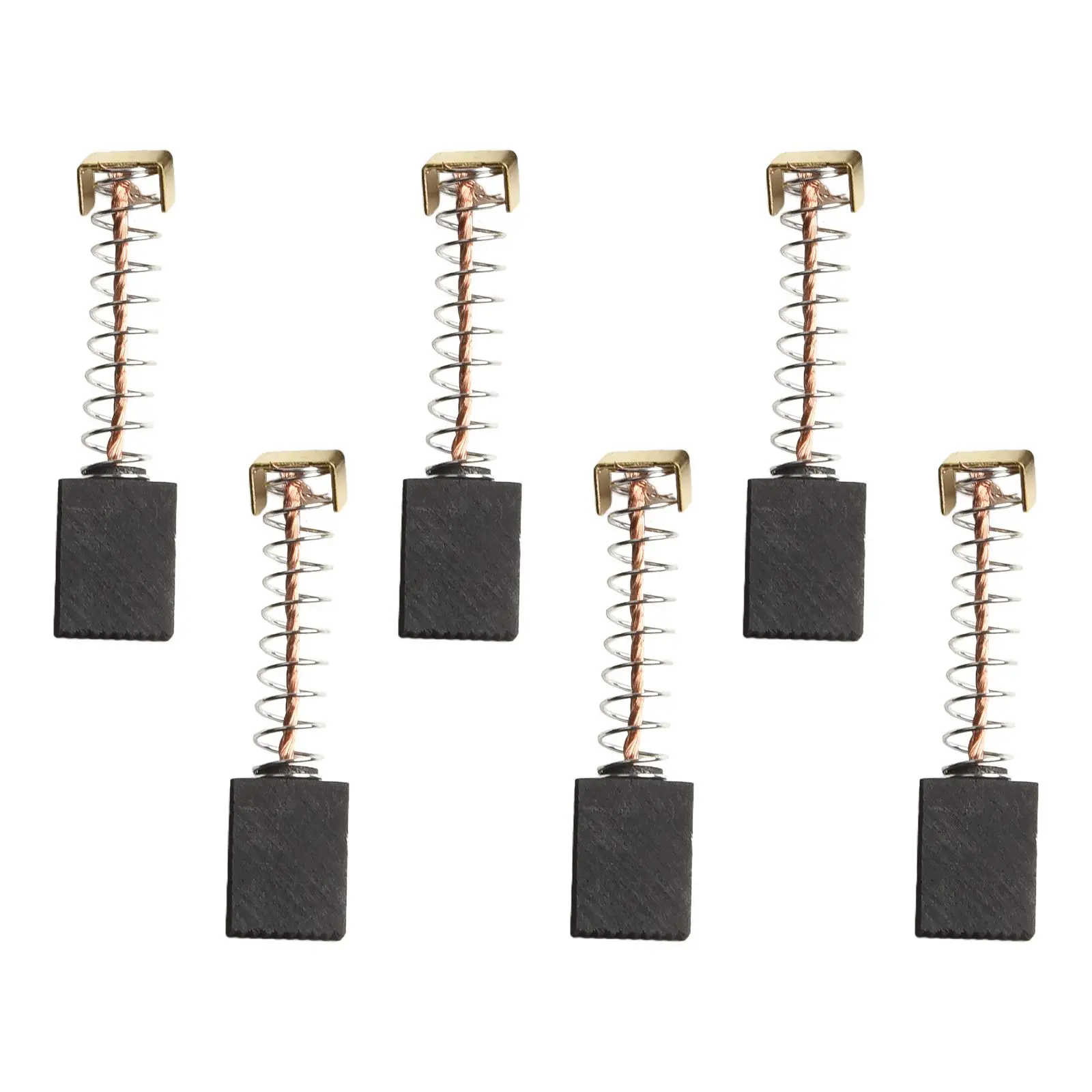 6pcs Carbon Brushes For Parkside PBH 1500 A1 Carbon Brush Electric Hammer Replacement Parts Power Tool Accessories 6x10x14mm