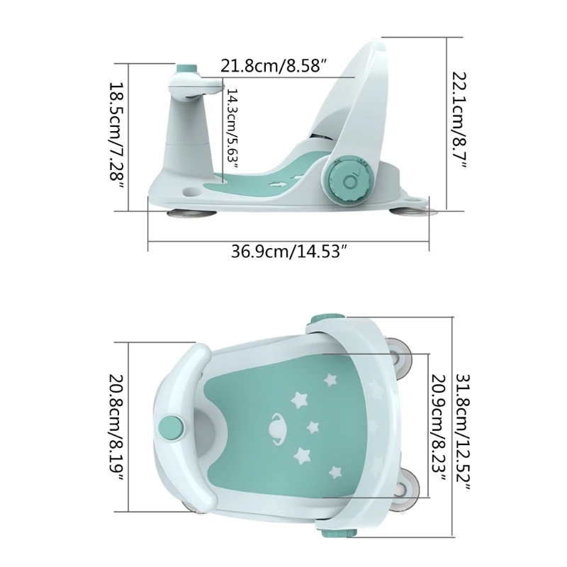 Lightweight Bath Support Infant Bath Stand Portable Bath Chair Seats for Babies