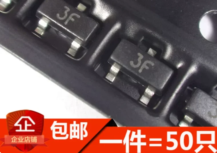 Free Shipping 50PCS Dual SMD  BC857 SOT-23 New Original  BC857B