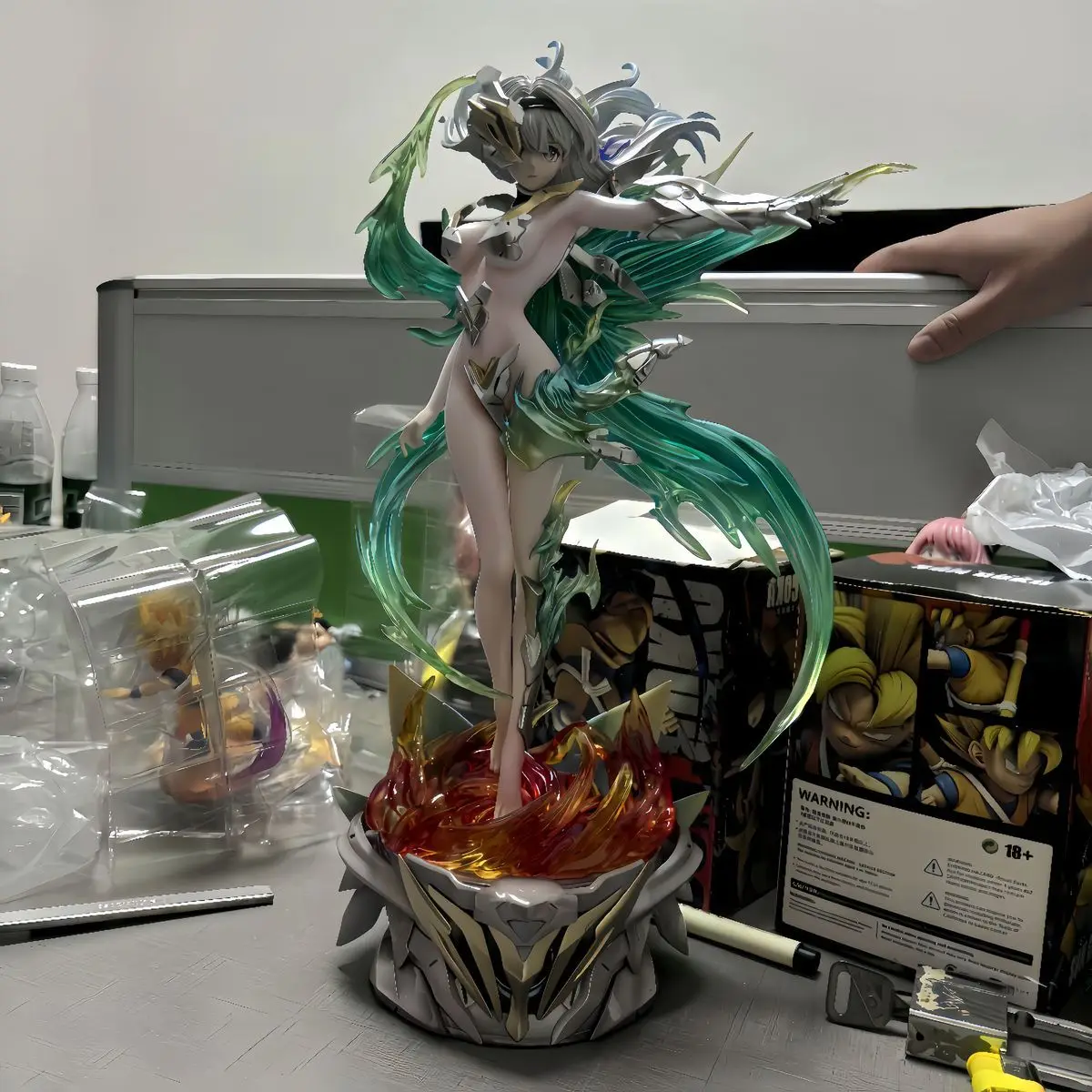 جديد هونكاي: ستار السكك الحديدية الشكل اليراع 33 سنتيمتر أنيمي فتاة بولي كلوريد الفينيل عمل الشكل لعبة لعبة تمثال الكبار تحصيل نموذج دمية هدية #2