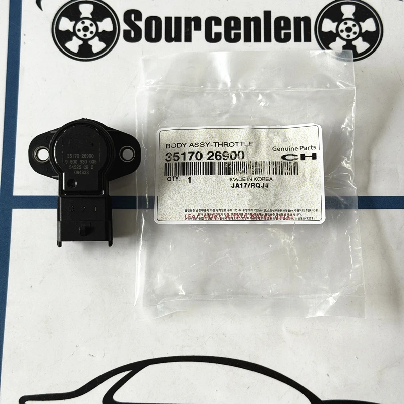 35170 26900 Throttle Position Sensor For Hyundai Accent Kia Rio 06-11 TH432 3517026900 35170-26900 - Image 2