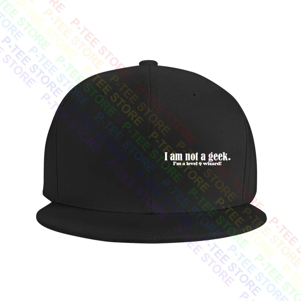 Casquette de baseball Snapback, je ne suis pas un Geek, je suis un niveau 9, chapeau Snapback, Wizardpick, chapeau E27