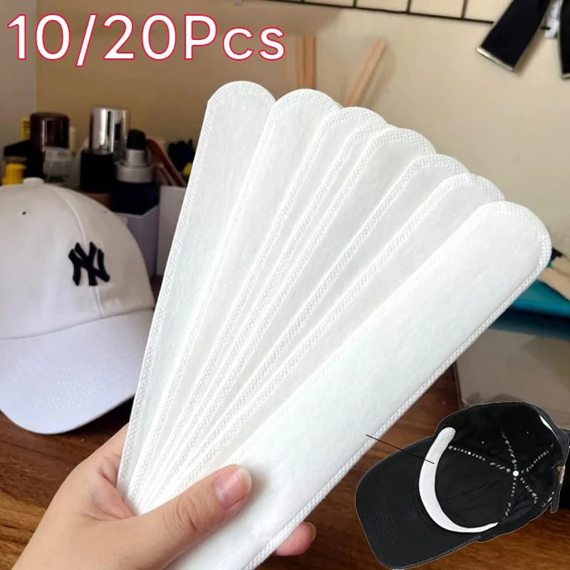 

Hat Invisible Sweat Absorber Liner Pads Summer Baseball Cap Anti-dirty Absorbing Sweat Sweatband Hat Size Reducer Strip Stickers