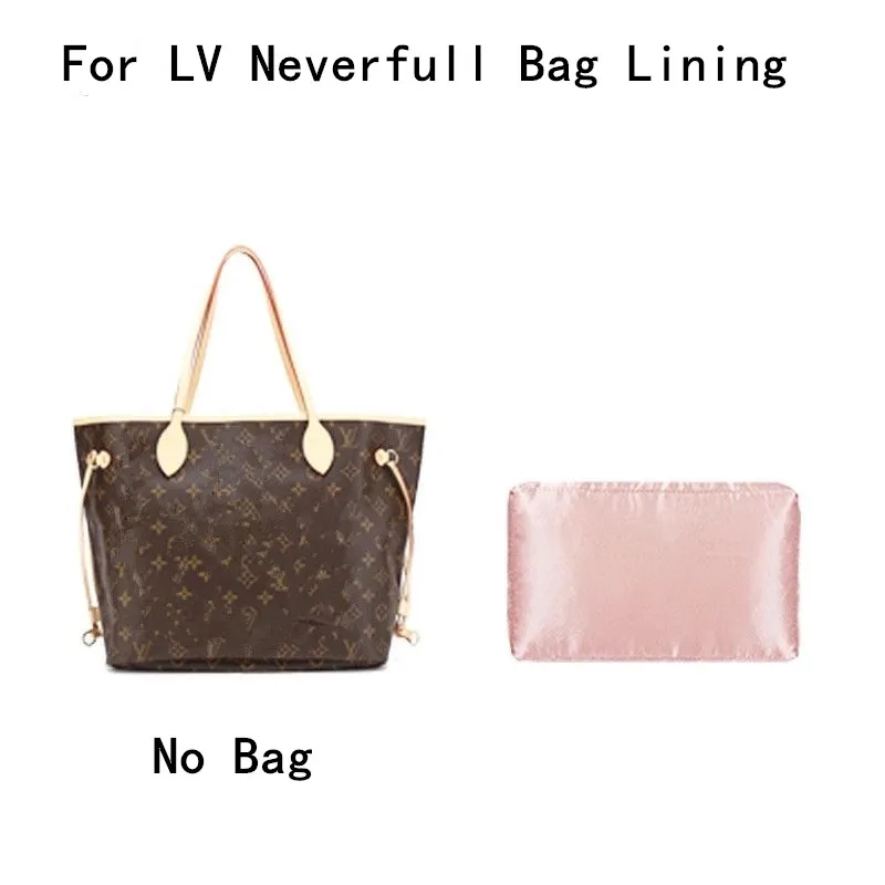 

Pure Handmade Silks Fabric Bag Support Lining For LV Neverfull Handbag Anti Deformation Collapse Bag Organizer