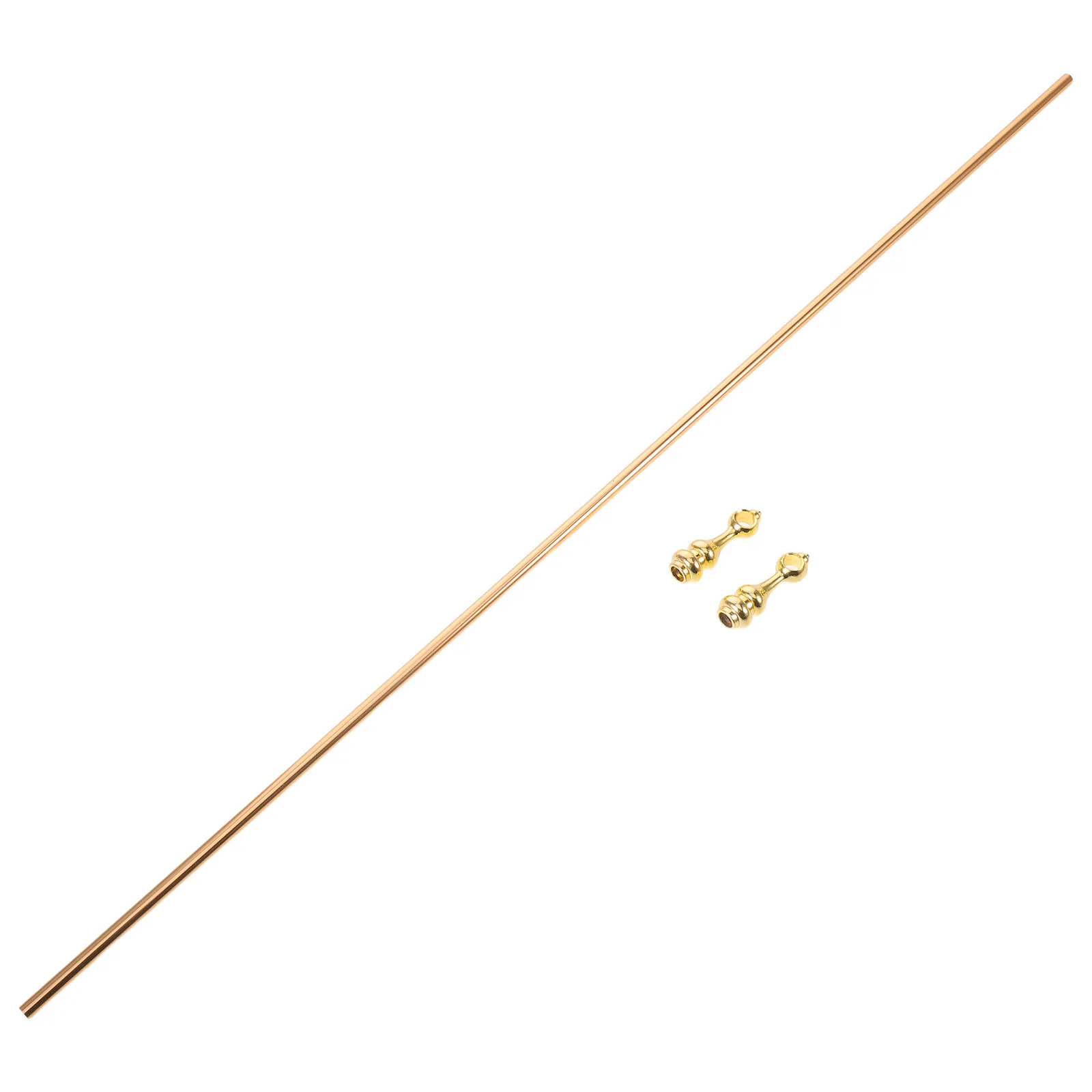 1pcs Shelf Guard Rail, Gold Metal Railing For Bar Shelves, Glass Railing Connectors, Replacement Gallery Rails For Wine Cabinet