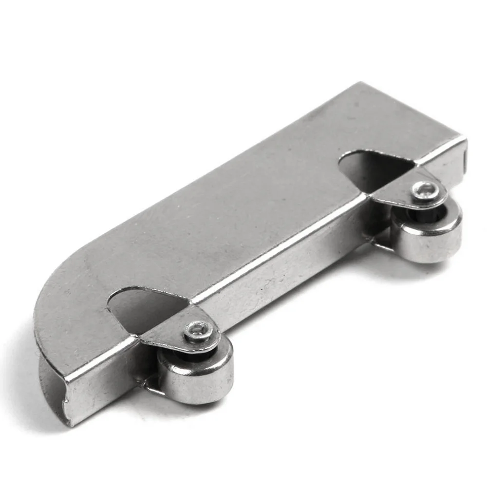 ABLK 10 Uds puerta ventana armario cajón contenedor individual Nylon y 10 piezas de acero inoxidable doble volante montaña