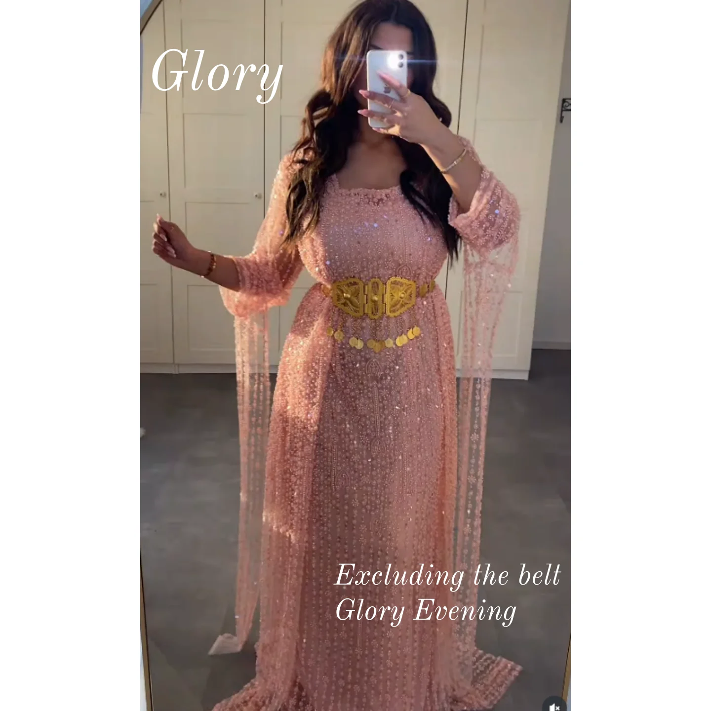 긴 소매 이브닝 파티 드레스 우아한 3D 티 길이 댄스 파티 드레스 아이보리 새틴 플라워 인어 웨딩 게스트 가운 맞춤형