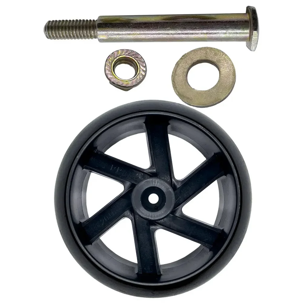 

Black Color For Garden Maintenance 2 Pack Deck Wheels Manufactured And Shipped From The US Reliable Performance