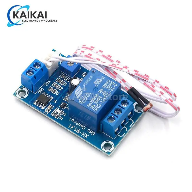 XH-M131 DC 5V 12V 24V 10A Light Control Switch Photoresistor Relay Module Detection Sensor brightness Automatic Control Module