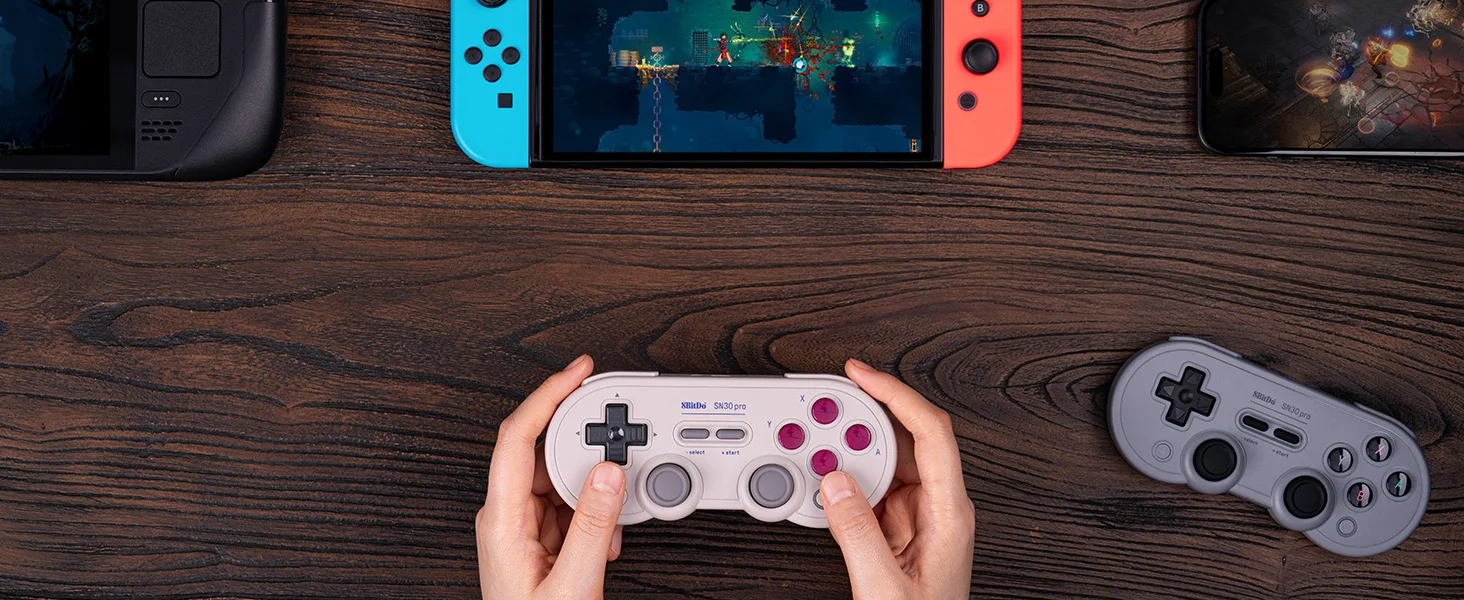 8Bitdo Wireless SN30 Pro Gamepad für Nintend Switch 2 NS Bluetooth Game Controller Joystick für MacOS Android Steam Raspberry Pi – Detail 2